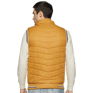 2025 nueva llegada logotipo personalizado sin mangas con capucha burbuja Puffer chaleco chaqueta chalecos cálido invierno Puffer chaleco para hombres con OEM - Product Image 4