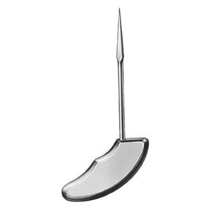 Curette de grattage osseuse d'instrument chirurgical orthopédique manuel durable dans une pince en acier inoxydable pour la chirurgie osseuse - Product Image 1