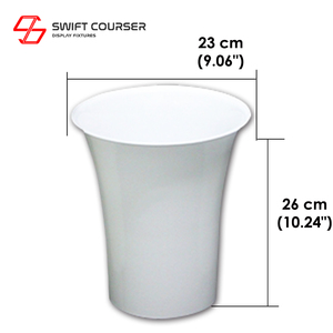 Jarrón de Plástico Resistente al Agua, Decoración Moderna para el Hogar, Uso de Floristería - Product Image 5