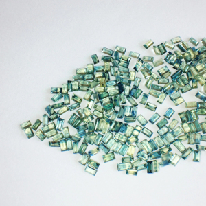 บาแกตแซฟไฟร์สีเขียวอมเขียวสีน้ำเงินเข้มเข้มและ AAA ความเงางามเป็นพิเศษเหมาะสำหรับเครื่องประดับ - Product Image 1