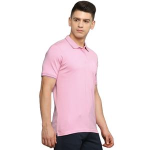 Chemises décontractées pour hommes à manches courtes, grande taille, en coton respirant, anti-boulochage, tricotées, motif uni, brodées, imprimées - Product Image 2