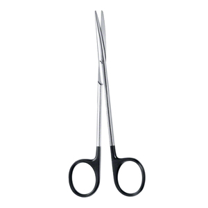 METZENBAUM-Ciseaux chirurgicaux à usage unique de 145mm, 5.34 pouces, à usage unique, avec poignée en acier, coupe ondulée - Product Image 4