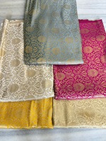 Kain Brokat Jacquard Sutra/Katun Organik Ramah Lingkungan Premium Grosir, Kain Pelapis Mewah, Tas Pernikahan Custom