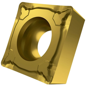High-<b>Speed</b> Turning Insert PVD Coated Gold ISO SCMT 09T308E-URTT310 D.4.4mm Pack of 10 - Product Image 2