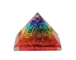 Haute qualité poli Orgonite pyramide amour Style cristaux de guérison mélange puces pierres précieuses pour la méditation bureau et décoration de la maison - Product Image 3
