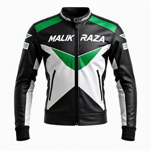 Veste de moto en cuir perforé | Conception de ventilation personnalisée | Usine directe OEM - Product Image 4