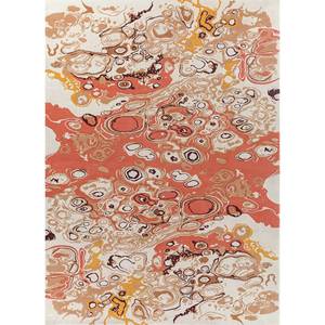 Tapis en laine noué à la main Sthir Ivory Piwl-7006(Cm-02) Grand format Abstrait Tabriz pour la maison, le salon et les couloirs - Product Image 1