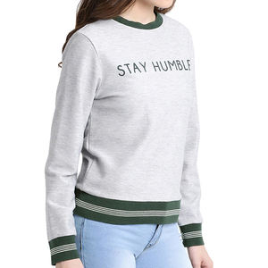 Sudadera para Mujer, Estilo Holgado, Informal, Cómoda, Material Cálido para Estar en Casa, Uso Diario y Moda Urbana - Product Image 2