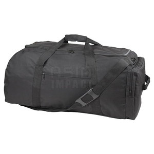 Bolsas de lona impermeables plegables personalizadas de gran capacidad, bolsas deportivas de viaje al por mayor a bajo precio - Product Image 1