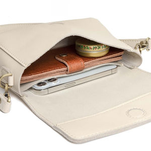 Sacs pour femmes haut de gamme personnalisés sac à bandoulière unique en cuir véritable à la mode couche de peau de vache - Product Image 3