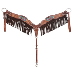 ผู้ผลิตหนังแท้ Handmade100 % พร้อมลูกปัดและตะเข็บแบบตะวันตก - Product Image 1