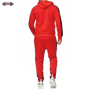 High Quality Custom Logo <b>Men's</b> Winter Hooded Tracksuit Set 100% Cotton Breathable <b>Fleece</b> Jacket <b>Shorts</b> Jogger Pants Wholesale - Product Image 6