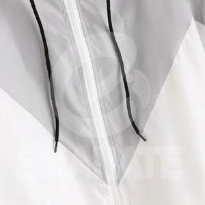 Chaquetas Impermeables de Lona para Hombre, Cortavientos de Invierno con Mangas Largas Acanaladas, Diseño con Capucha, Ropa de Lluvia Personalizable para Exteriores - Product Image 6