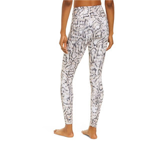 2023 Best Selling Women's Premium Quality Light Weight Knitted <b>Legging</b> High <b>Low</b> <b>Waist</b> Fitness Apparel with High Quality Logo - Product Image 3