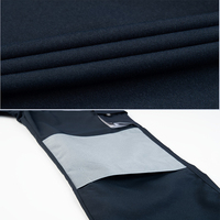 Overol de Trabajo Unisex de Poliéster de Alta Visibilidad Reflectante Antiarrugas Talla Grande Antibacteriano Ropa de Seguridad para la Construcción