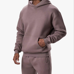 Chándal holgado con estilo para hombre, material de mezcla de algodón suave, perfecto para trotar, entrenamientos de gimnasio o moda de ocio diario - Product Image 1