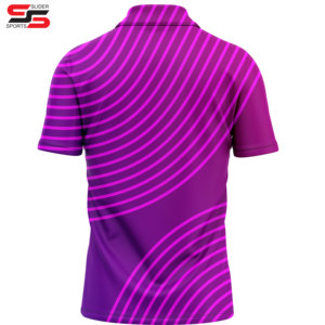 Polos de pesca con protección UV para hombre con impresión por sublimación de diseño personalizado al por mayor camisas de manga corta Camiseta de pesca - Product Image 6