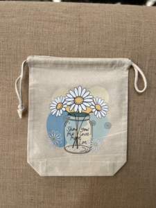 Sacs-cadeaux écologiques en coton pour le vin avec poignée en corde tressée Cadeaux de retour en vrac fonctionnels quantité minimale de commande 50 sacs à provisions prêts à l'exportation - Product Image 4