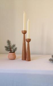 Porte-bougie en bois en forme de pont, best-seller, nouveau design, incrusté de nacre, artisanal, accessoires de décoration intérieure pour Noël - Product Image 4