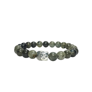 Perles de Bouddha en Labradorite Polie de Haute Qualité, Pierres Rondes, Bijoux de Mode en Pierres Précieuses pour Hommes et Femmes, Cadeau Énergétique - Product Image 6