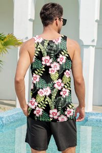 <b>Mens</b> Tank Top 100% Cotton 3D Print Breathable Fabric Lightweight Sleeveless Shirt Ideal For Gym Fitness And Casual Summer Wear - Product Image 3