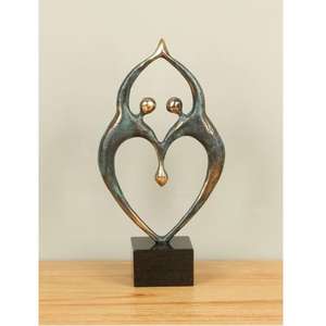 Nueva escultura abstracta artesanal de madera moderna para Decoración de mesa disponible a precio al por mayor de La India - Product Image 3