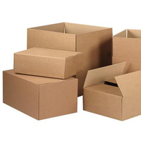 Boîte en Carton Ondulé Robuste 12x12x12cm pour Déménagement et Expédition, Usine du Vietnam