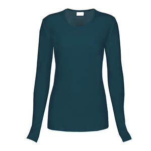 Médico Under Scrubs Camisetas Hospital Manga larga Cuello redondo Under Scrubs Tops Camisas para mujeres - Product Image 1