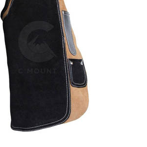 Delantal de herrador de cuero de primera calidad, 4 bolsillos para cuchillos, delantal de herrador fácil de usar para herraduras de caballos, delantal de herrador de cuero - Product Image 4