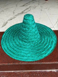 Sombrero de paja mexicano tradicional sombrero de paja/sombrero de paja mexicano hecho de hoja de palma o algas marinas respetuoso con el medio ambiente - Product Image 4