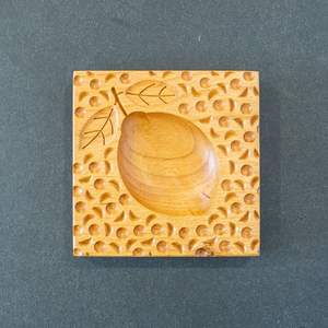 Wooden <b>Cookie</b> Mold Swirl Round Biscuit Stamp Pastry Press Embossing <b>Tool</b> Baking Cutter Traditional Butter Sugar Shortbread Mold - Product Image 2
