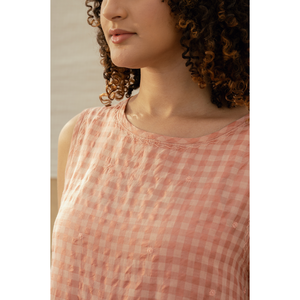 Vestido Casual VIDYA de Algodón y Seda para Mujer, Transpirable, Cintura Impero, Elegante, Corto hasta la Rodilla, Moderno, Talla Única - Product Image 5