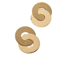 Pendientes de Bronce Estrella de Moda Africana, Accesorios de Moda Virales, Pendientes Geométricos Indios al por Mayor - Product Image 6