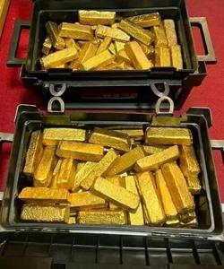 Lingots d'or en tungstène plaqué or 24k lingots plaqués or - Product Image 1