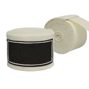 Envolturas de mano de boxeo con logotipo personalizado elástico Impresión de muñequeras Guantes de boxeo profesionales para hombres y mujeres Envolturas elásticas - Product Image 3