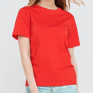 T-shirt da <span class=keywords><strong>uomo</strong></span> casual in cotone 100% tinta unita, personalizzabile con stampa o ricamo logo - Disponibile - Product Image 3