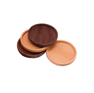 ที่รองแก้วขวดทำจากไม้ธรรมชาติสำหรับ longe เครื่องทำความเย็นไวน์และแชมเปญ - Product Image 2