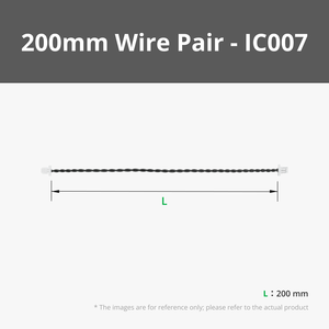 Cable trenzado de PVC con conector SH1.0-2P, 30 AWG, negro, 4 núcleos, aislamiento esmaltado de un solo núcleo para calefacción - MOQ de 100m - Product Image 4