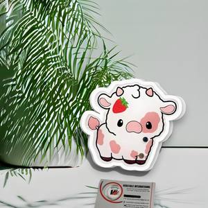 Outil d'extension de cils magnétique en acrylique en forme de cœur de diamant, marque privée, fraise, écologique, réutilisable - Product Image 3