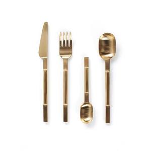 Cubiertos de plata pulidos modernos y económicos, cubiertos de acero inoxidable para servir, juego de cubiertos, juego de cubiertos de estilo coreano - Product Image 5