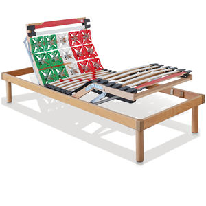 EVERGREENWEB Cama Ortopédica Plegable Eléctrica con Altura Ajustable y Estructura de Madera Maciza Hecha en Italia - Modelo Futura - Product Image 3