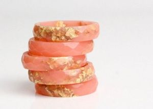 CLICK Jewelry Resina Acrílico Pulsera Brazalete Exagerado Deslumbrante Multicolor Ancho Irregular Cuadrado Acrílico Pulseras para Mujeres - Product Image 6