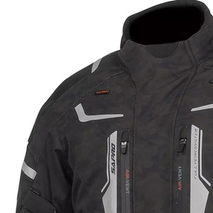 Chaqueta de Motociclismo de Larga Distancia con Textil Impermeable y Ventilación, Chaqueta de Turismo Larga para Hombre, Exportador de Fábrica OEM - Product Image 3