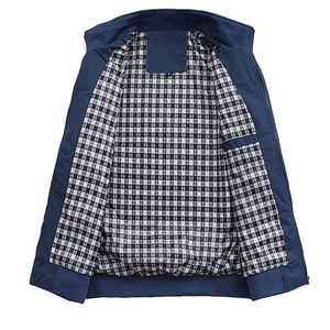 Blousons aviateur de haute qualité fabriqués par des professionnels pour homme, veste en cuir originale pour homme, vente en gros, technique de teinture unie - Product Image 3