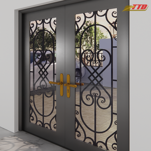 Las puertas de acero modernas muestran la artesanía, transformando las puertas de entrada ordinarias del hogar en acentos arquitectónicos elegantes y duraderos - Product Image 4