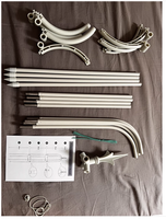 Support de plante grimpante en forme de parapluie assemblé 210*70CM pour roses, concombres, citrouilles, vignes, légumes, outils de jardinage