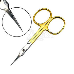 Sharp Blade <b>Cuticle</b> <b>Scissors</b> With Slim Design For Accurate Nail Maintenance Compact <b>Cuticle</b> <b>Scissors</b> With Curved Edges - Product Image 4