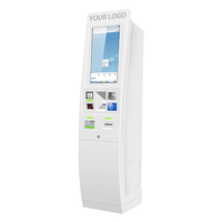 Kiosque d'impression de documents A4 en libre-service, machine de paiement en espèces, écran tactile, étanche, antirouille, construction en acier laminé à froid