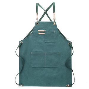 Delantal de taller de fábrica Anuncio resistente al desgaste Delantal de impresión personalizado impermeable Delantal de cocina para el hogar - Product Image 5