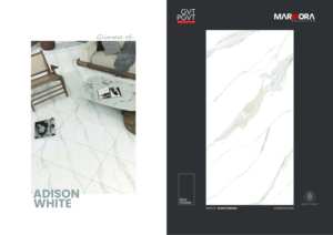 Dalles murales et de sol en porcelaine de luxe 600x1200 avec aspect marbre brillant pour les projets d'intérieur modernes et commerciaux - Product Image 3